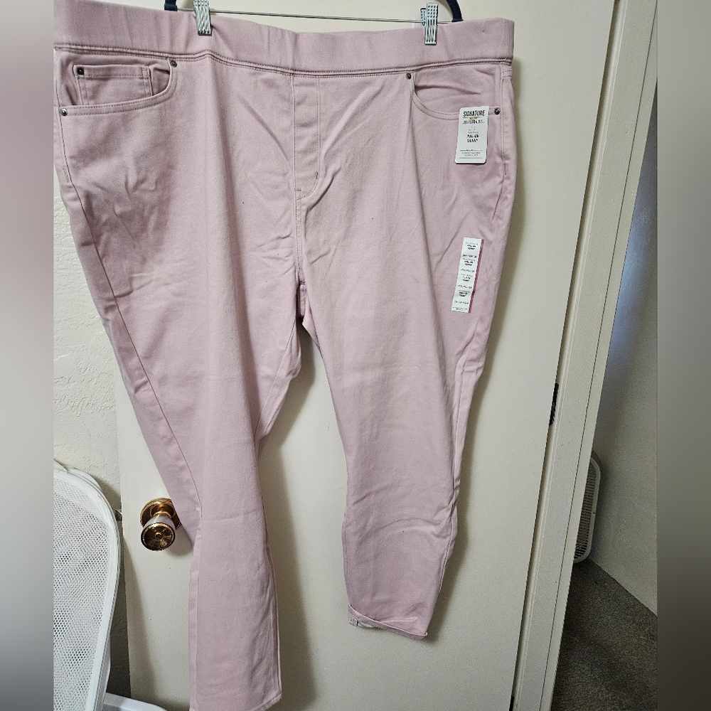 Signature by Levi Strauss Soft Pink Jeans